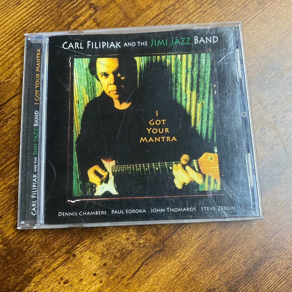 CARL FILIPIAK & THE JIMI JAZZ BAND - I GOT YOUR MANTRA CD - ART OF LIFE RECORDS